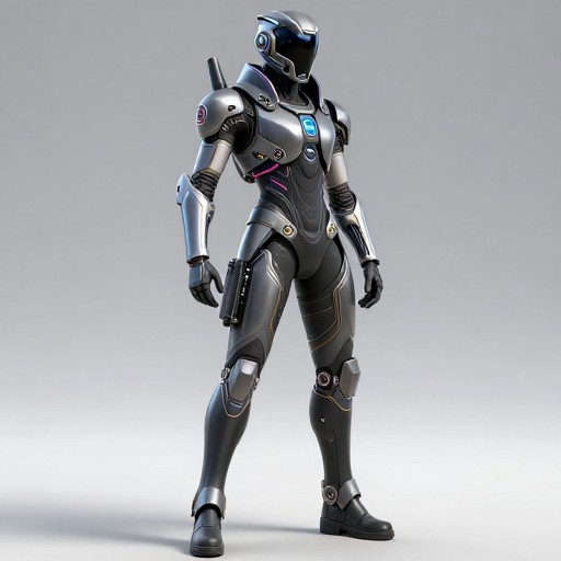 SCIFI SOLDIER - Sci-Fi Render