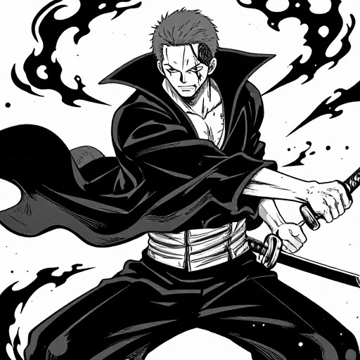 SHADOW EDGE - Manga Panel