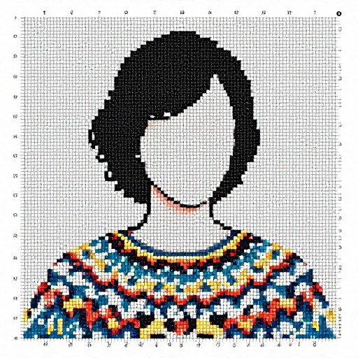 PORTRAIT KNITTING - Knitting Chart