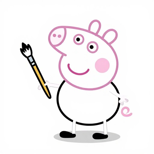 CATHY CAT - Coloring Page