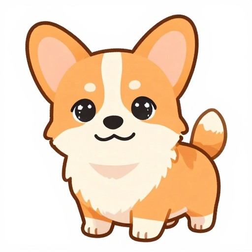 CUTE CORGI - Chibi Cute
