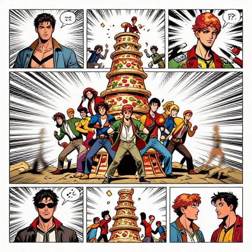 TEAM DEFEND - Comic Page