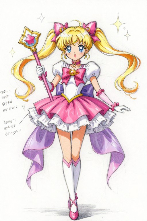 MAGICAL GIRL - Concept Sketch