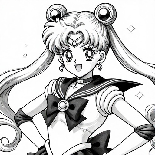 MOON GUARDIAN - Manga Panel