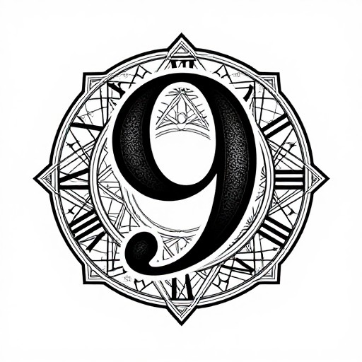 ROMAN NUMERAL - Geometric