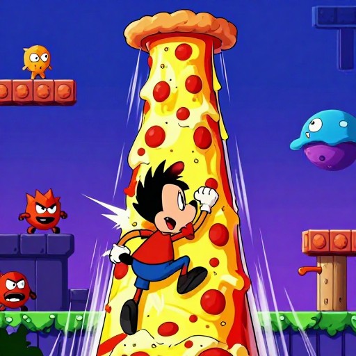 TOWER CLIMBER - 90s Cartoon