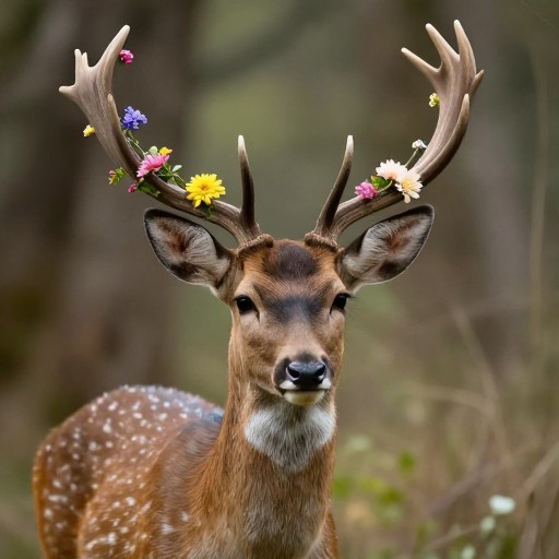 FOREST DEER - Realistic Portrait