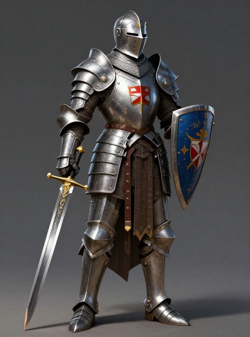 WARRIOR KNIGHT - Painted Full