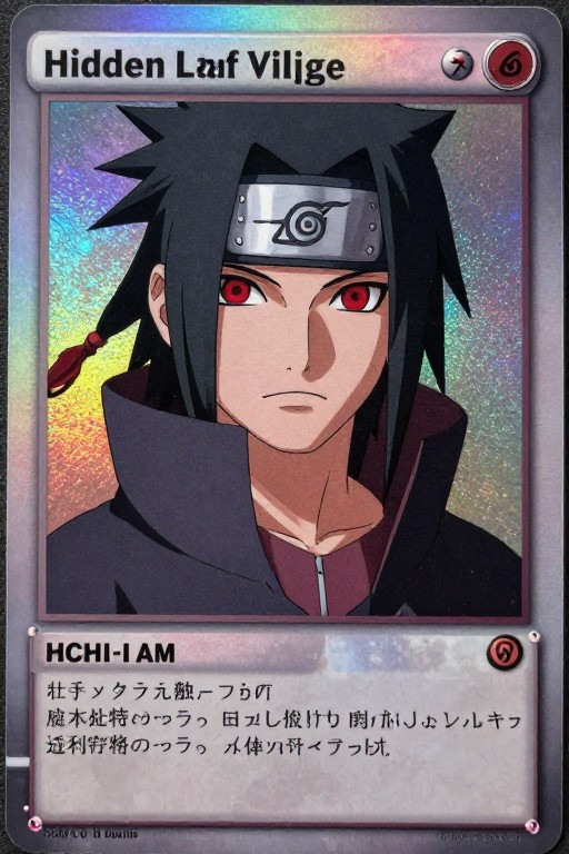 UCHIHA DESCENDANT - Trading Card