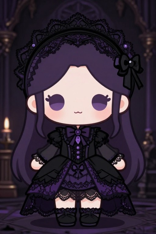 GOTHIC ELEGANCE - Chibi Cute