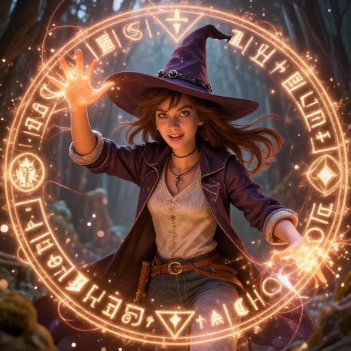 HUMAN WITCH - Glyph Magic