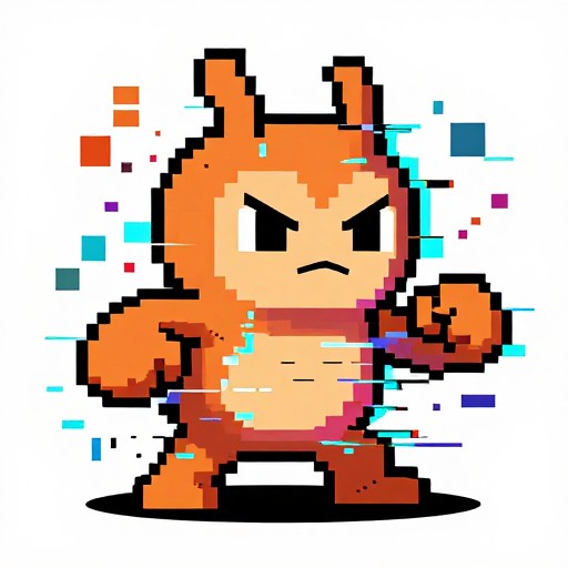 CORRUPTED HERO - Pixel Breakdown