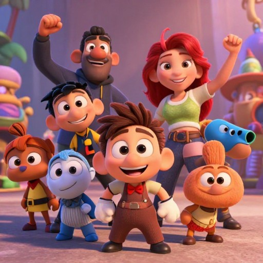 ADVENTURE SCENE - Classic Pixar