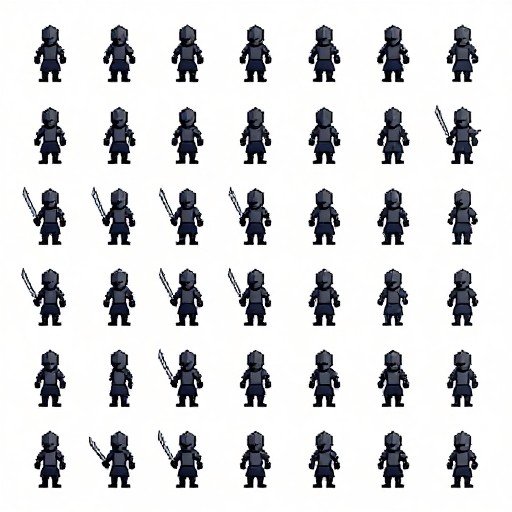 PIXEL KNIGHT - 2D Character