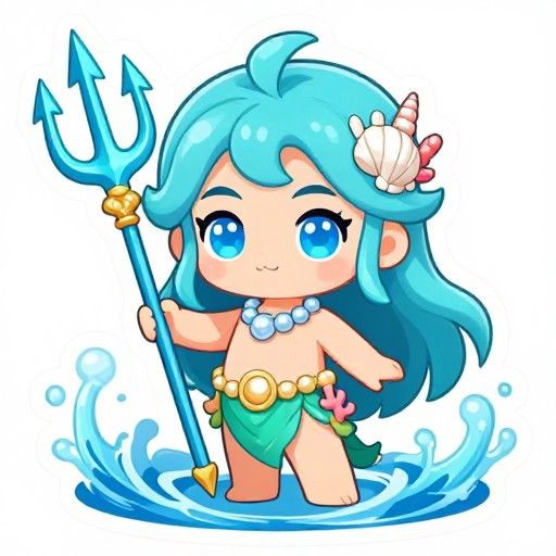 CHILD OF POSEIDON - Chibi Cute