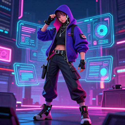 CYBERPUNK HACKER - Default