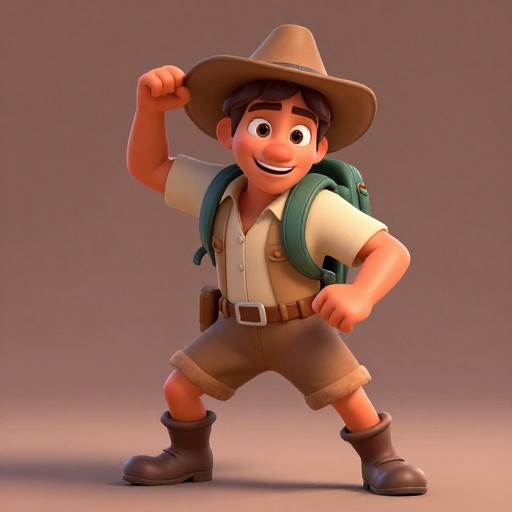 ADVENTURE HERO - Pixar 3D