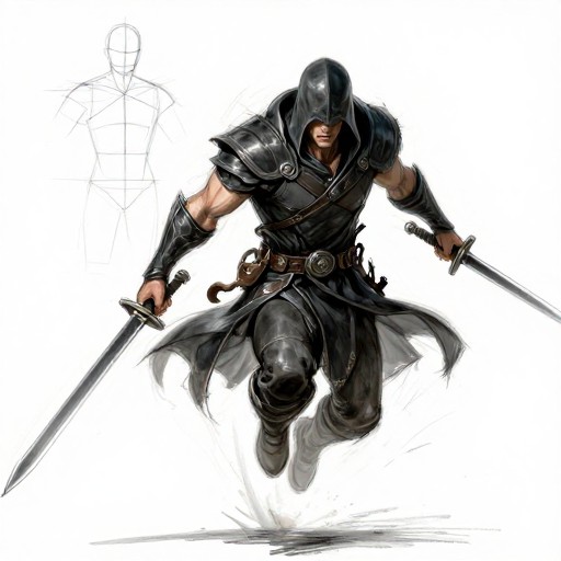 DEMON HUNTER - Sketch Study