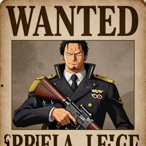 MARINE OFFICER - Wanted Poster