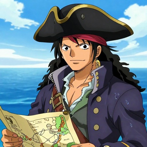 PIRATE CAPTAIN - Anime Style