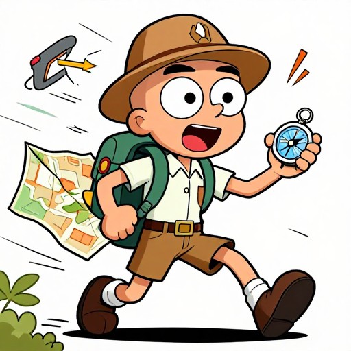 EXPLORER KID - Action Pose