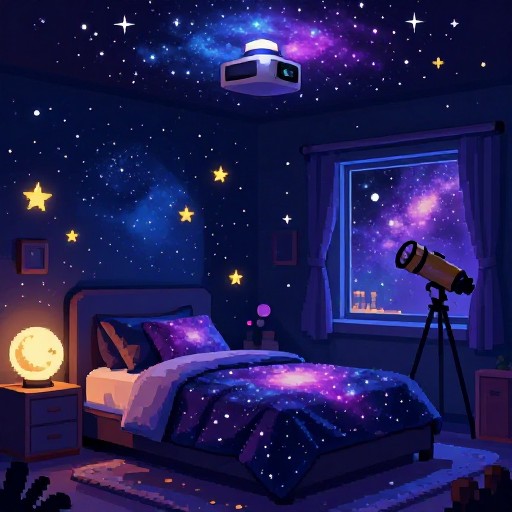 STARRY NIGHT - Retro 8-Bit