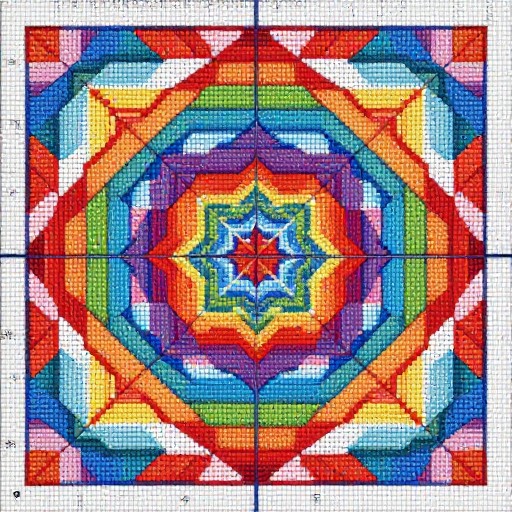 GEOMETRIC CROCHET - Cross Stitch