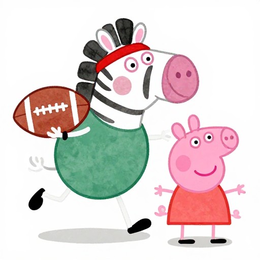 SPORTY ZEBRA - Storybook