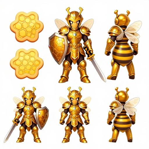 HONEY KNIGHT - Concept Art