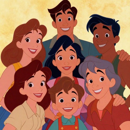 FAMILY PORTRAIT - Classic Disney