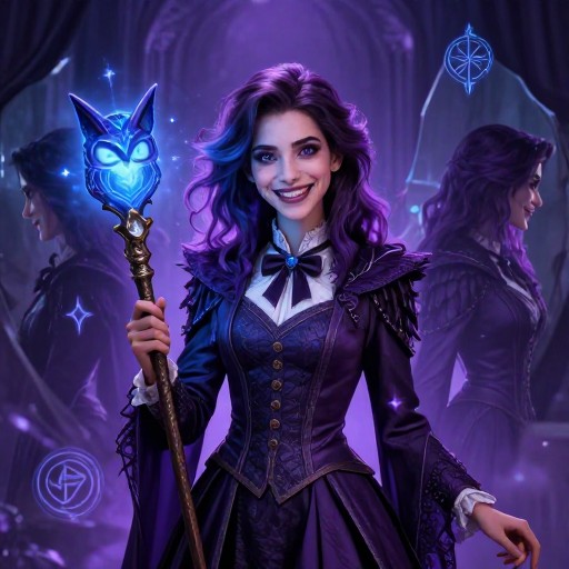 ILLUSION CASTER - Coven Portrait