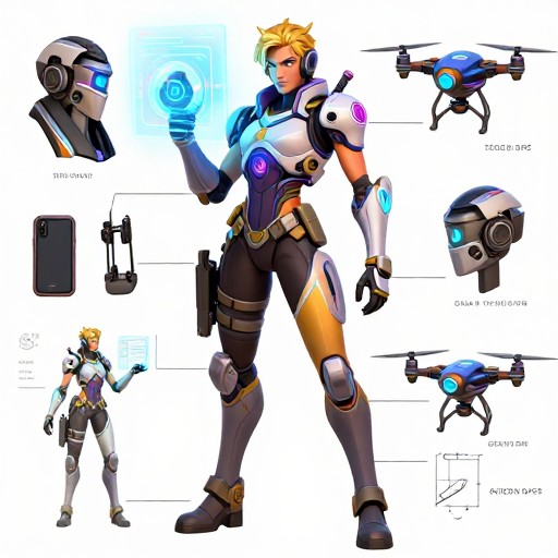 CYBER HACKER - Concept Art