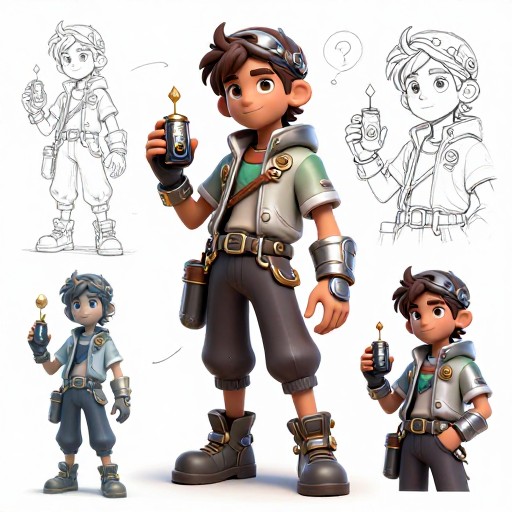 TECH GENIUS - Concept Art