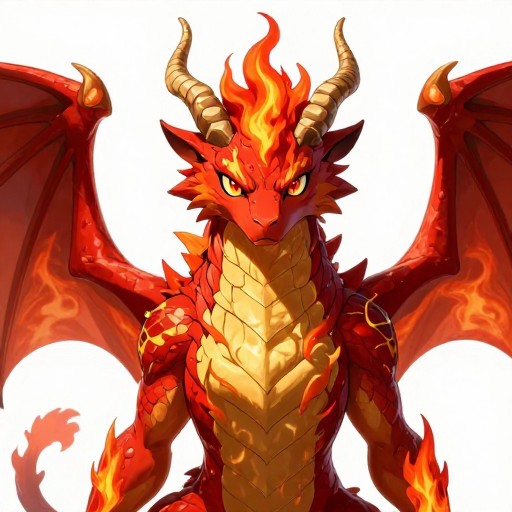 FIRE DRAGON - Furry Fandom