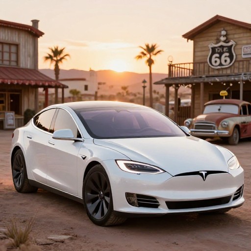 SLEEK TESLA - Radiator Springs
