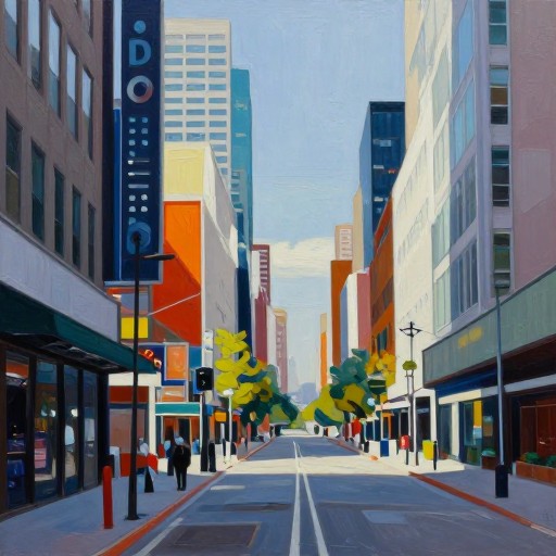 URBAN SCENE - Photorealistic