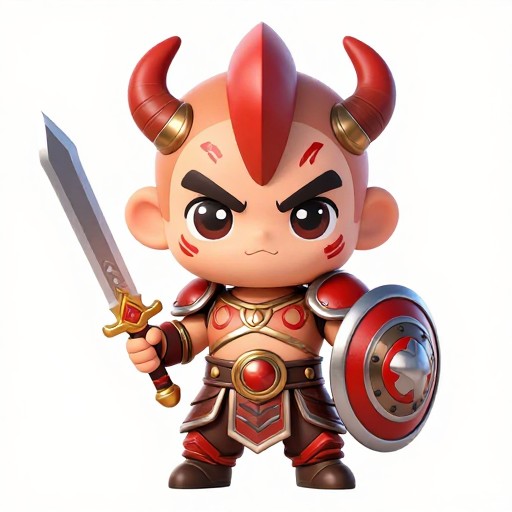 ARES WARRIOR - Chibi Demigod