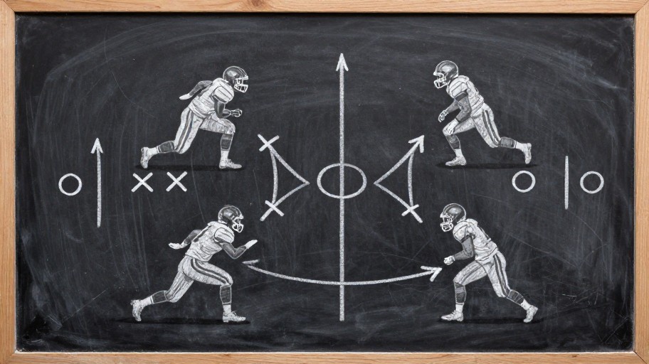 POWER RUN - Chalkboard