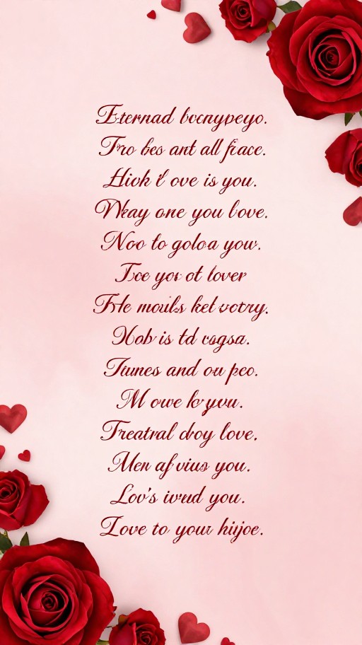 ROMANTIC LOVE - Elegant Typography