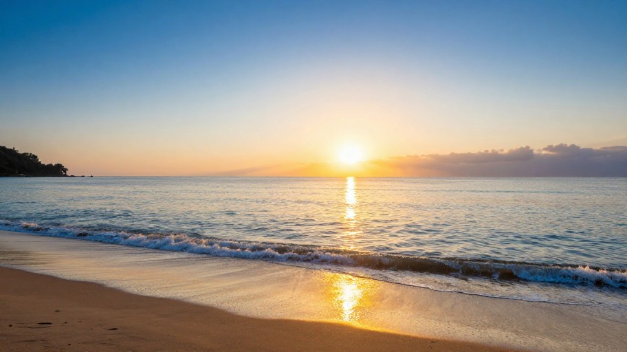 BEACH SUNRISE - Natural Photo