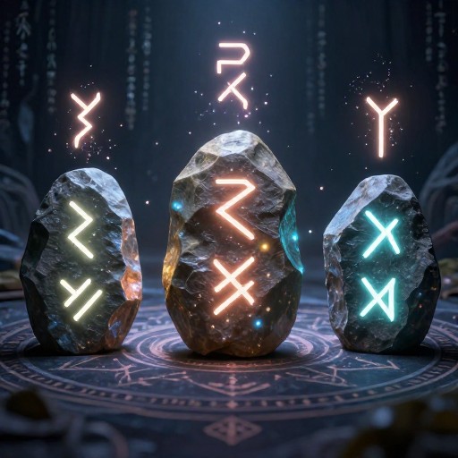THREE RUNES - Glowing Runes
