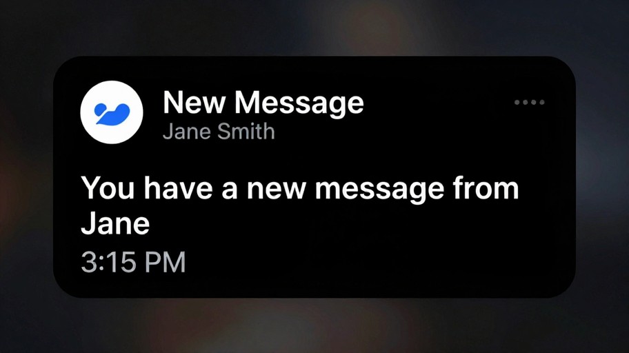 MESSENGER CHAT - Dark Mode