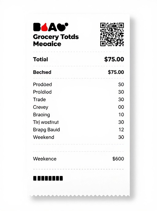 GROCERY STORE - Digital Receipt