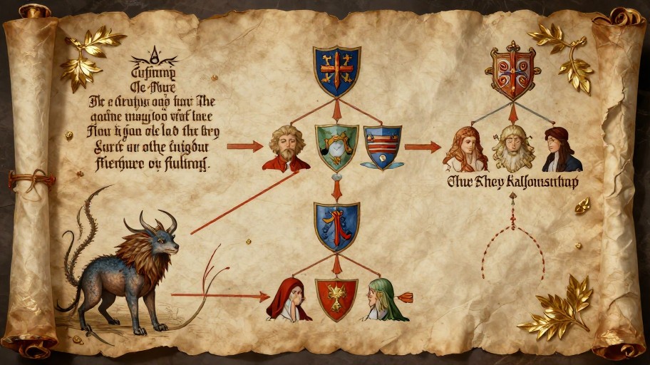 FANTASY REALM - Medieval Scroll