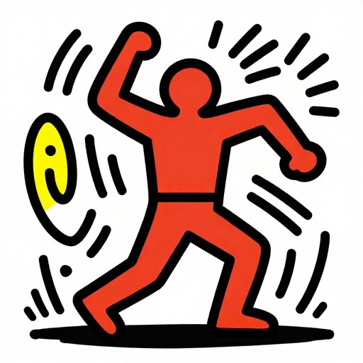 VIBRANT DANCE - Haring Lines