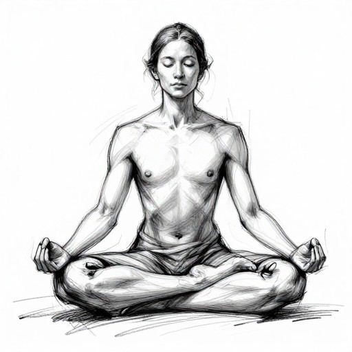 SEATED MEDITATION - Gestural Lines