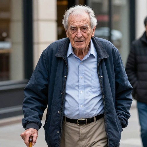 ELDERLY MAN - Candid Street