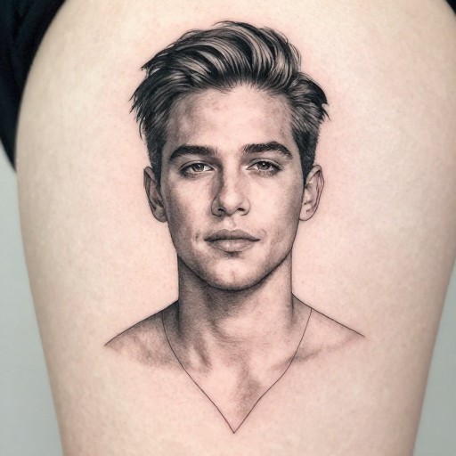 CELEBRITY TRIBUTE - Fine Line Portrait