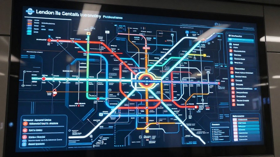 LONDON UNDERGROUND - Modern Tech