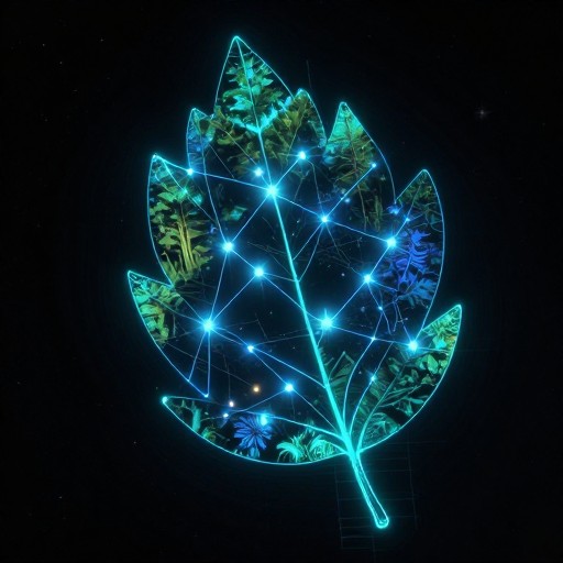 FOREST LEAF - Sci-Fi Hologram
